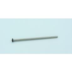 Freilaufachse 3x80mm mit Nut und Sprengring