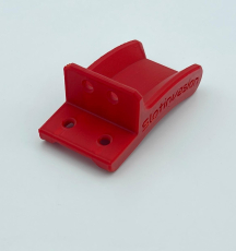 SI 3D Druck Reglerhalter aus ABS in rot