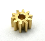 2mm Motorritzel Slotinvasion 10 Zähne Messing